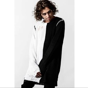 KILLSTAR Antithesis Knit Sweater | Oversized XS Comfy Sweater